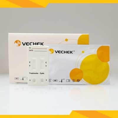 Кассета теста Lamblia Giardia быстрая чтение 10 минут