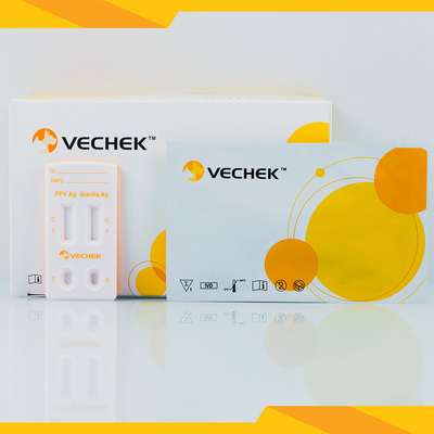 Фекалии теста FPV+Giardia Lamblia быстрые выслеживают Immunoassay наборов теста хроматографически