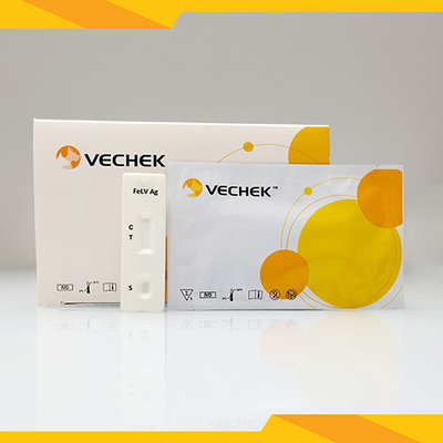 Тест антигена вируса лейкова наборов теста кота FeLV Ag кошачий