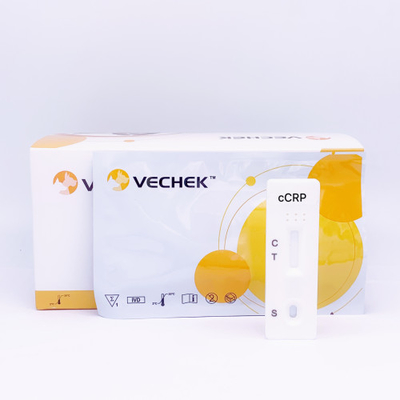 Кассета теста волка CRP основанная на боковом Assay Immunochromatographic подачи