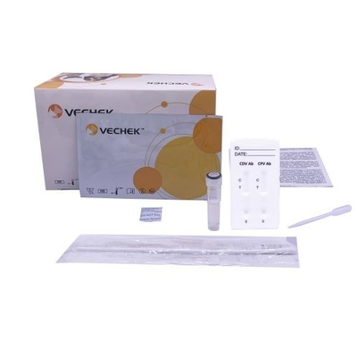 CDV CPV Ab совместило кассету теста антитела быструю для Semi количественного обнаружения